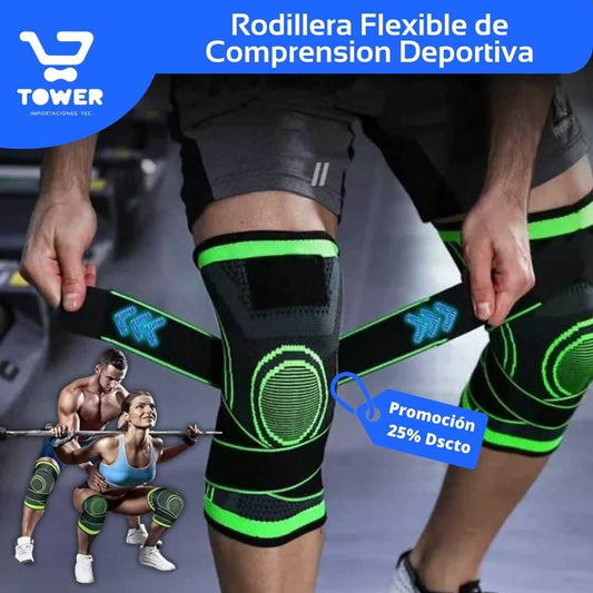 RODILLERA CINTA AJUSTABLE ( VERDE )
